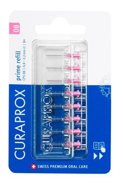 Zub.kartáček Curaprox CPS 08 mezizubní růžový  8ks