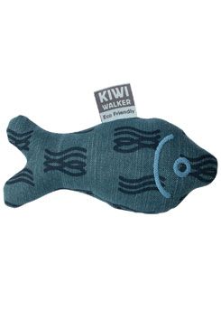 Hračka pes 4Elements Plush Fish modrá Kiwi