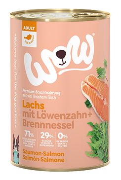 WOW konzerva Losos s rajčaty Adult 400g
