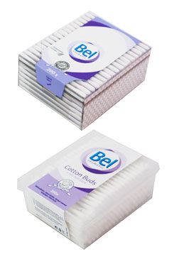 BEL Cosmetic vatové tyčinky papírové 200ks