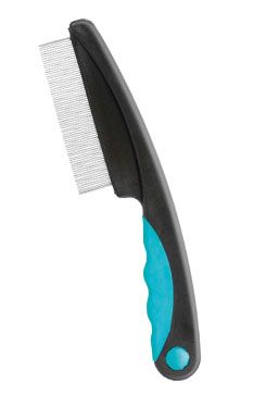 Hřeben na srst jemný de Luxe blešák 15cm TR