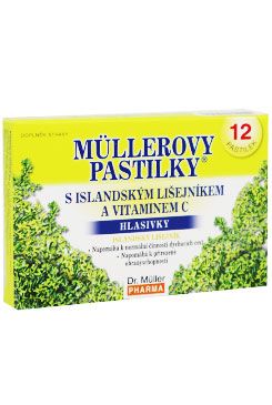 Dr.Muller Pastilky s Islandským lišejníkem 12ks