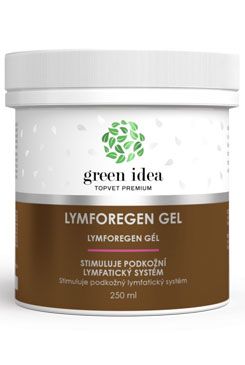 Gel Lymforegen masážní TOPVET  250ml