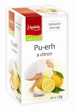 Čaj Apotheke Pu-erh a citron 20sacc