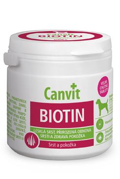 Canvit Biotin pro psy ochucený 100g